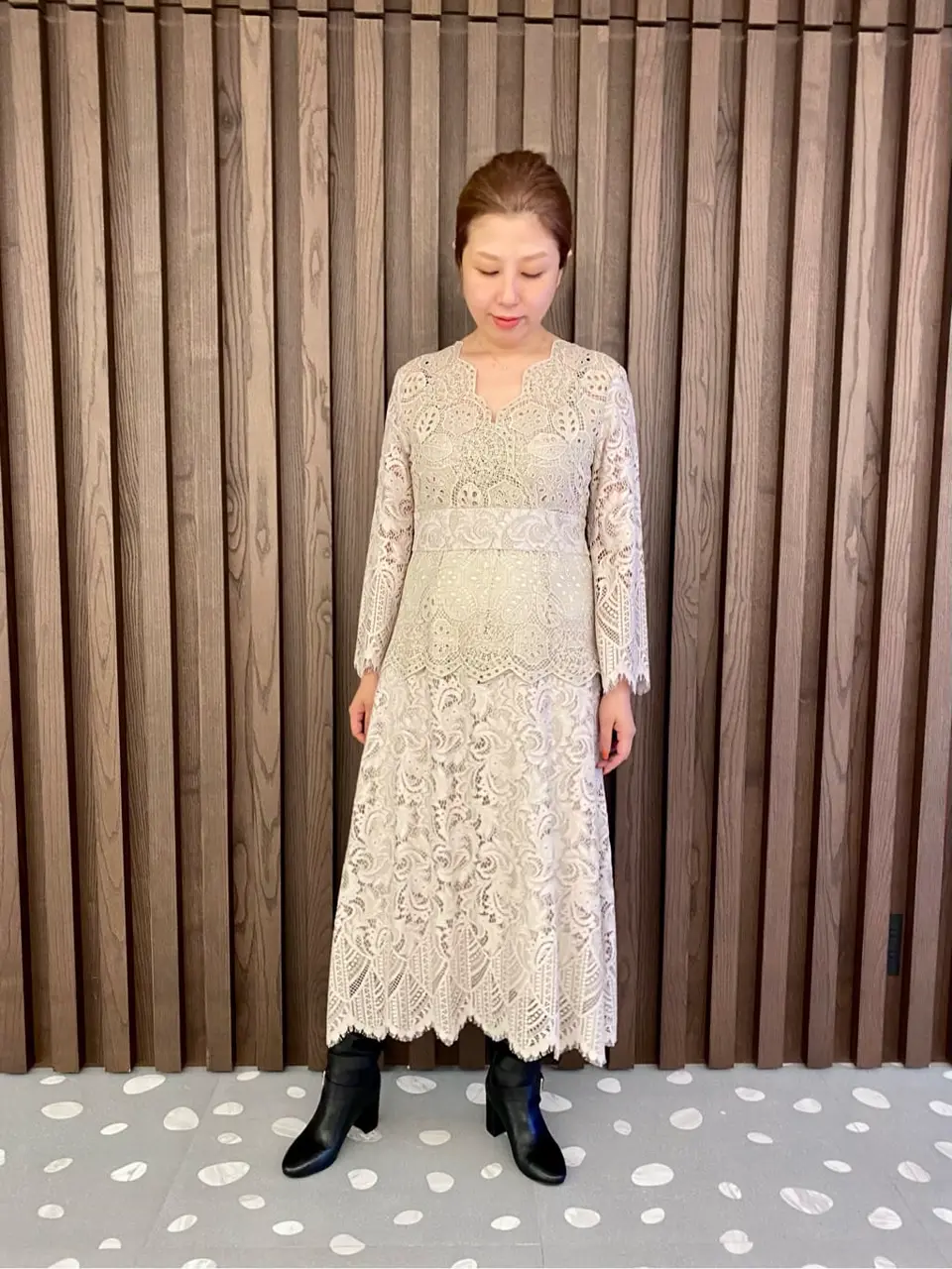 GRACE CONTINENTAL mai sakamoto コーディネート画像