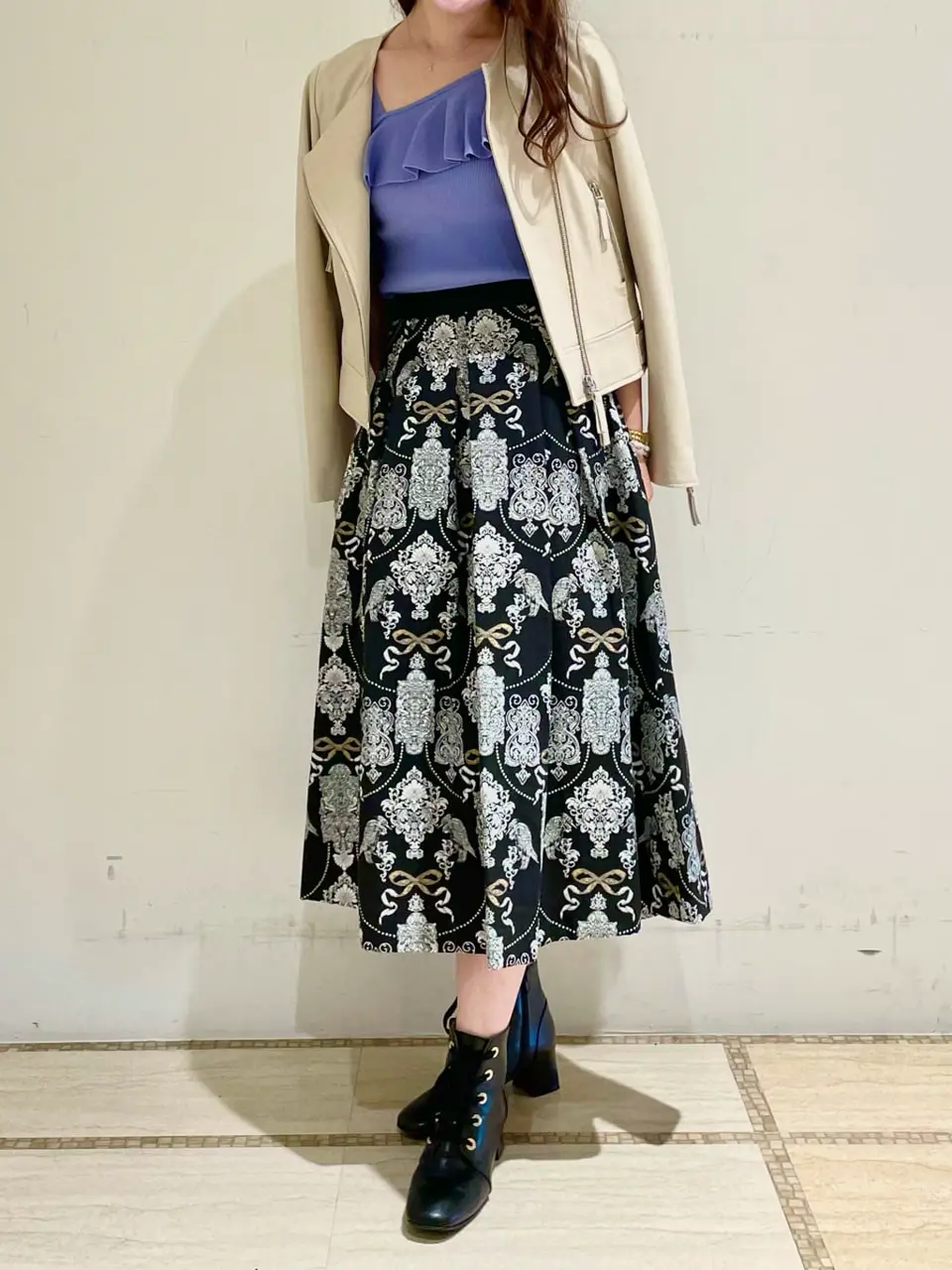  yukina コーディネート画像