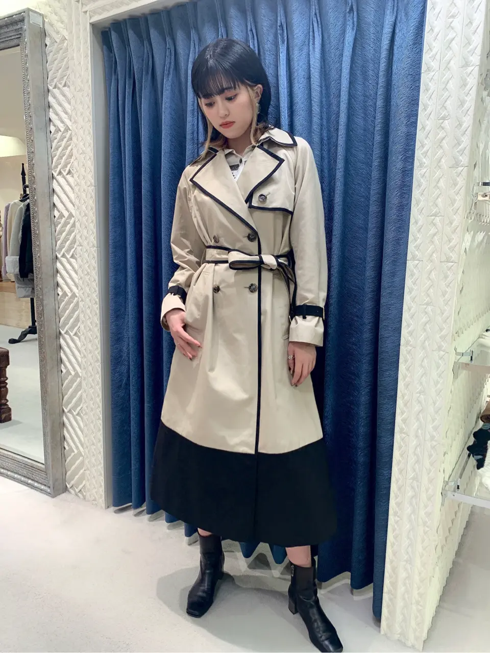 GRACE CONTINENTAL yoshi コーディネート画像