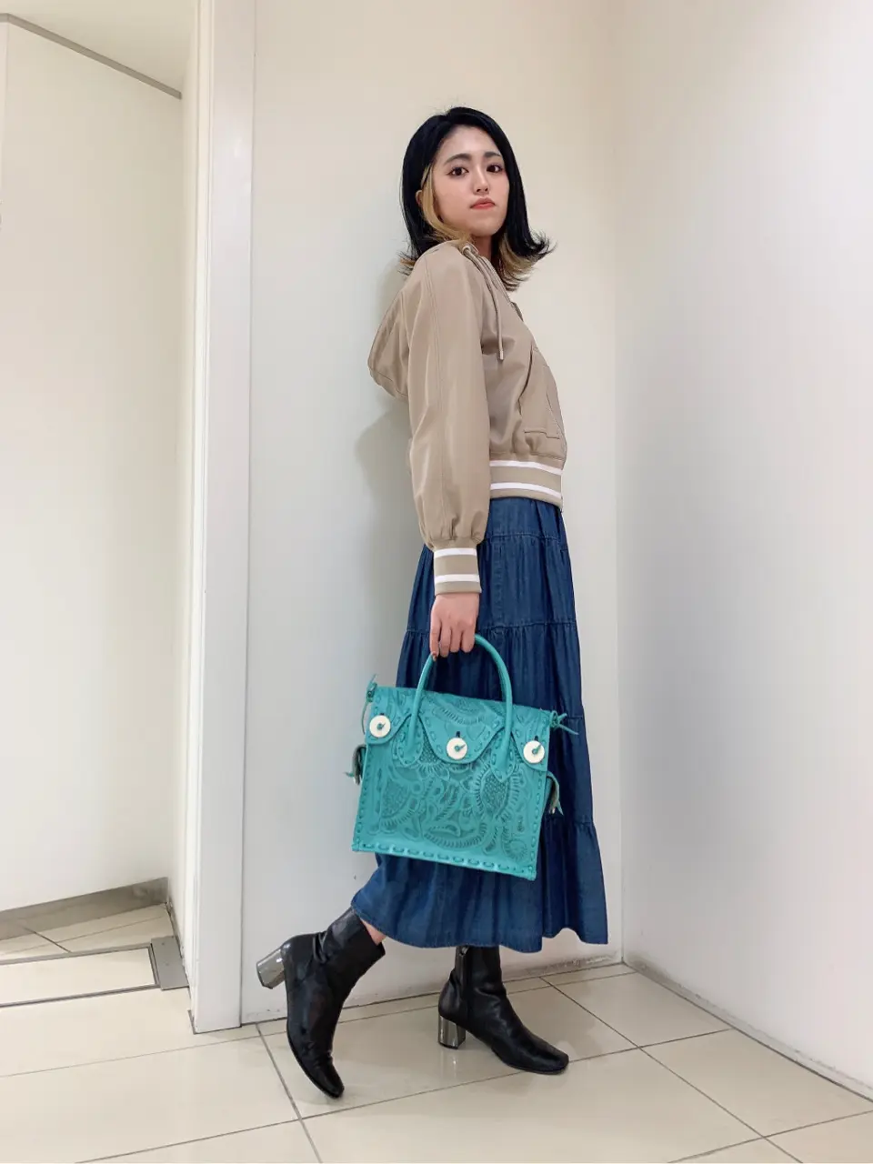 GRACE CONTINENTAL yoshi コーディネート画像