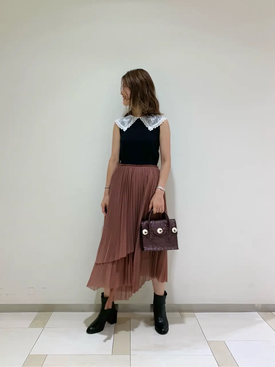 GRACE CONTINENTAL A.Kameyama コーディネート画像