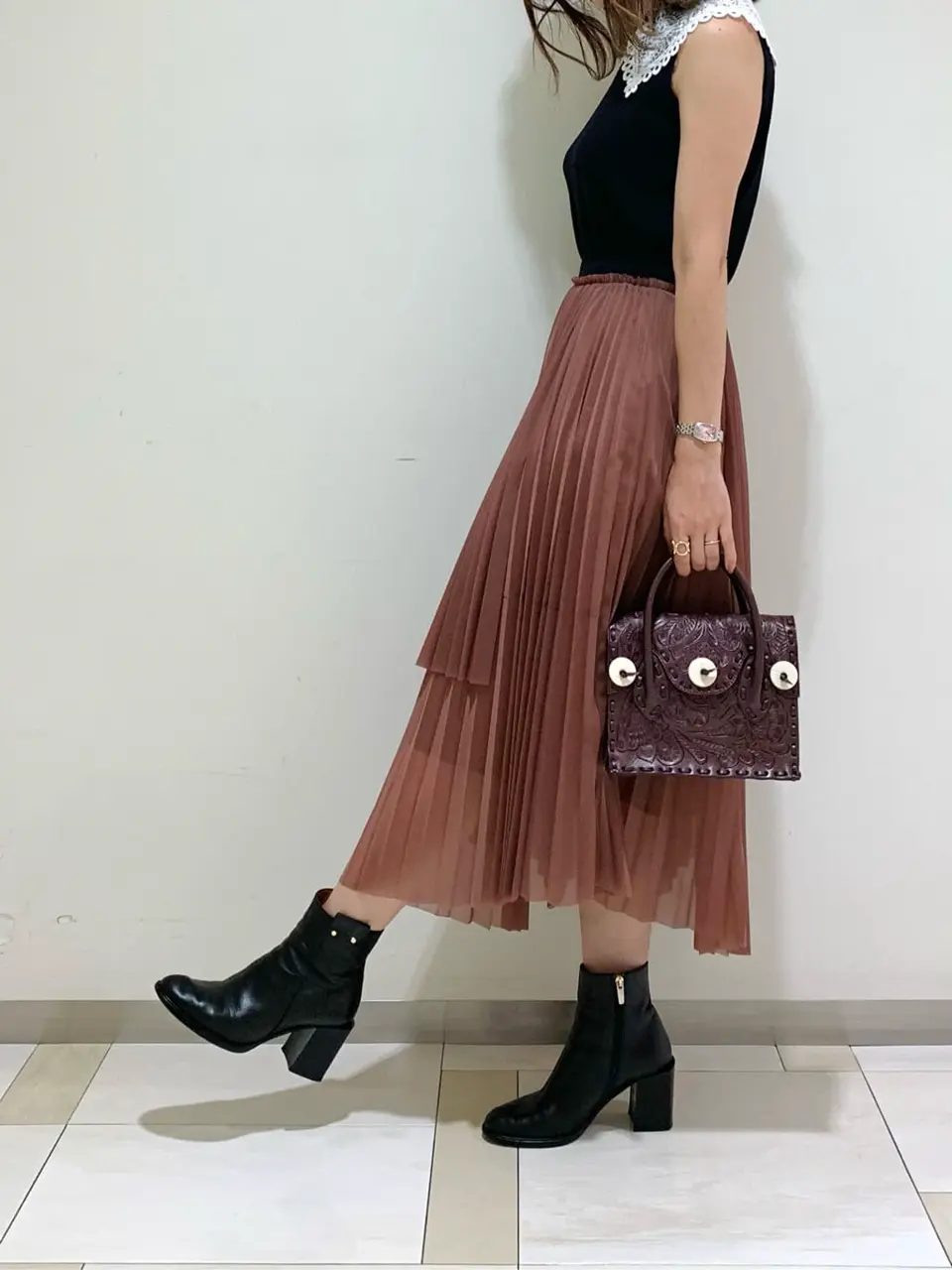 GRACE CONTINENTAL A.Kameyama コーディネート画像