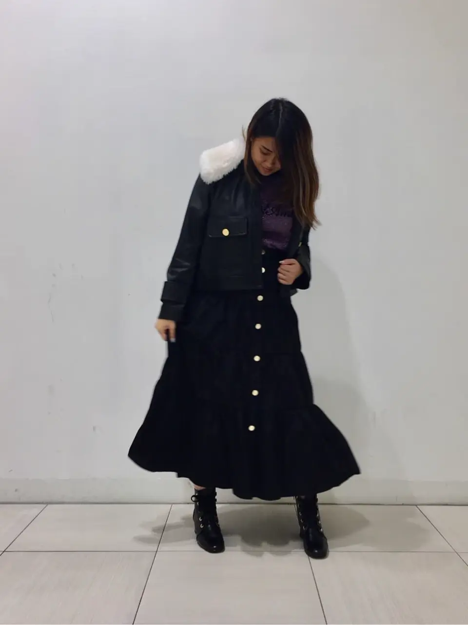 GRACE CONTINENTAL KANA.U コーディネート画像