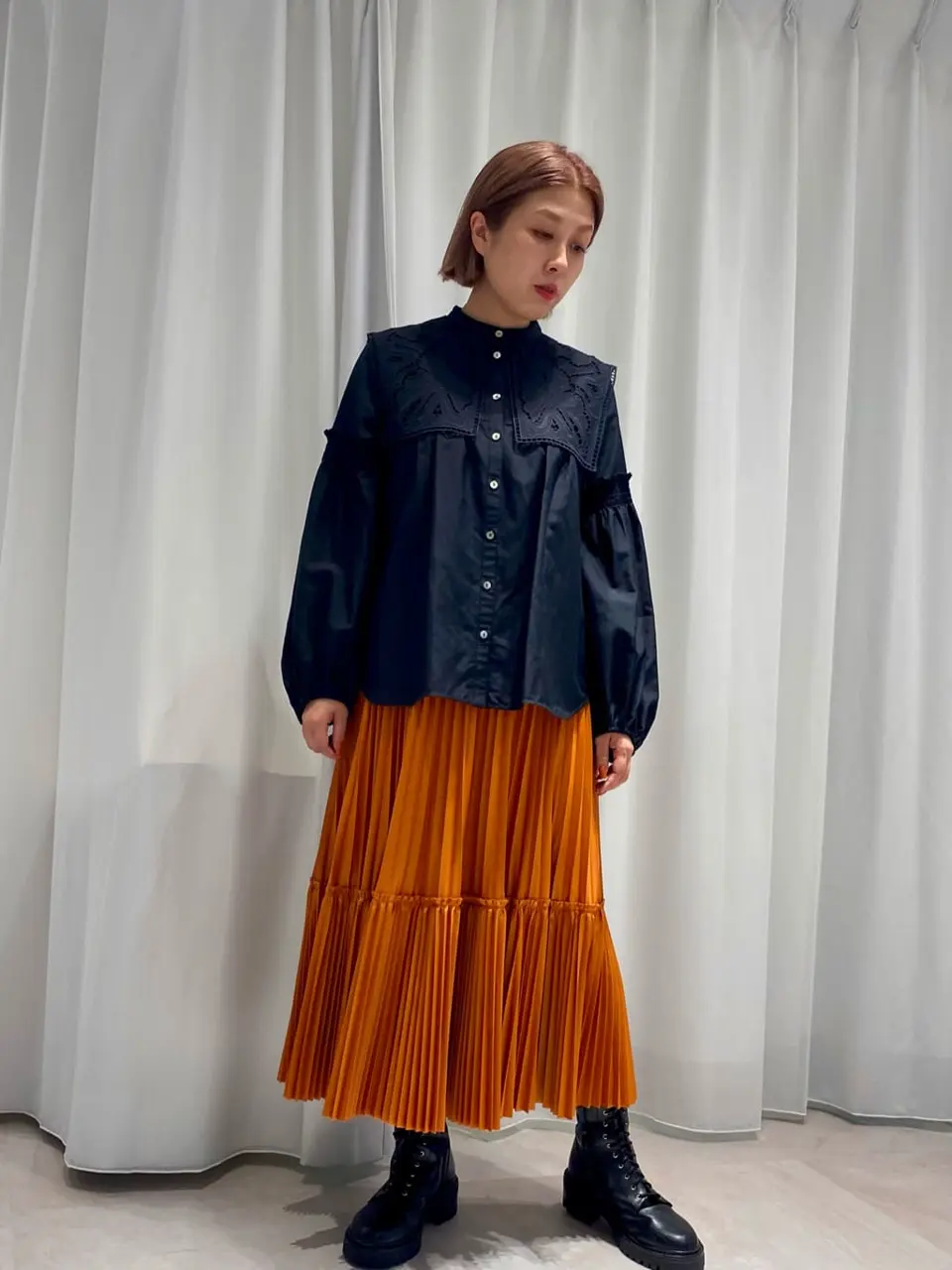 GRACE CONTINENTAL mai sakamoto コーディネート画像