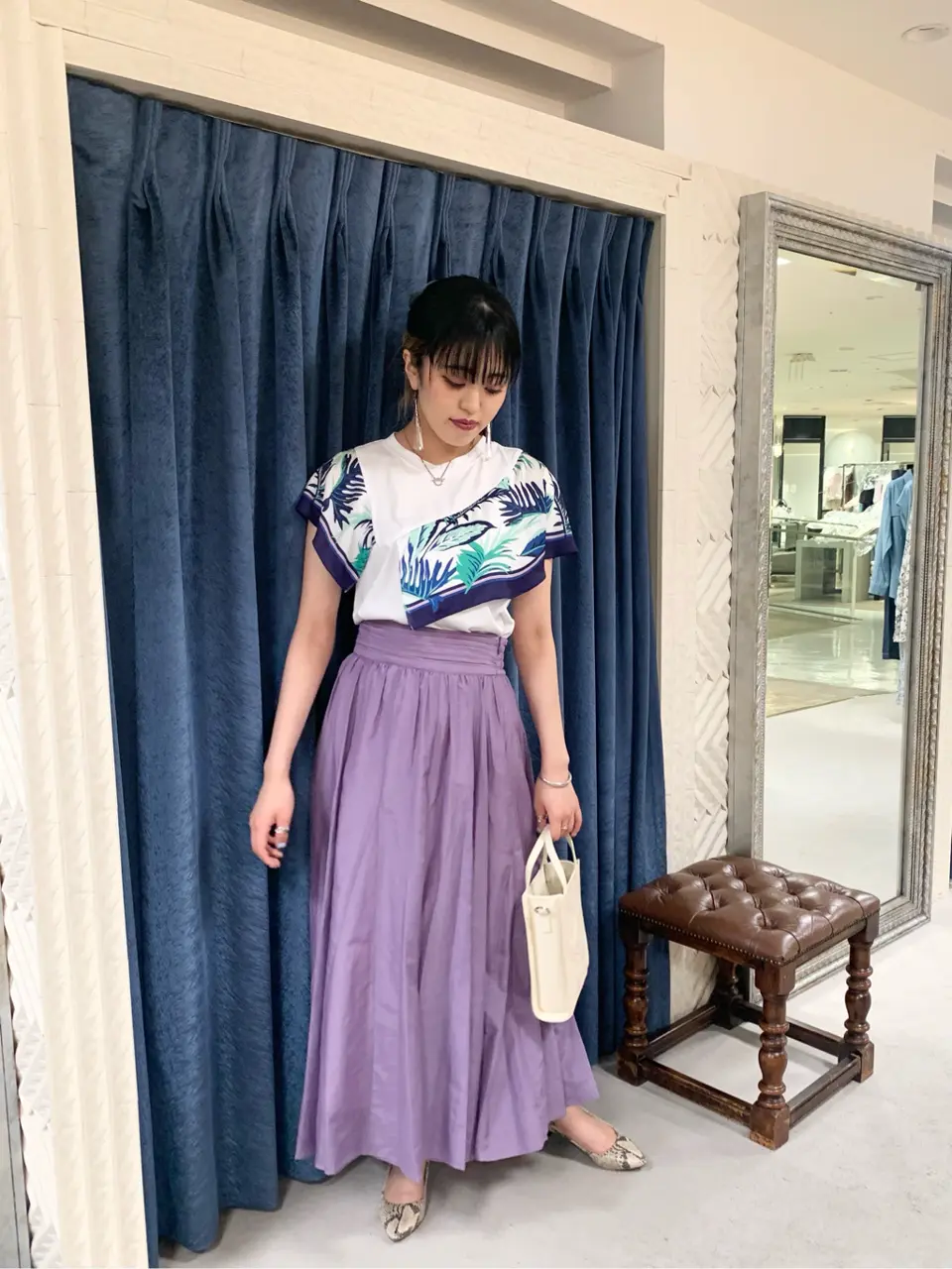 GRACE CONTINENTAL yoshi コーディネート画像