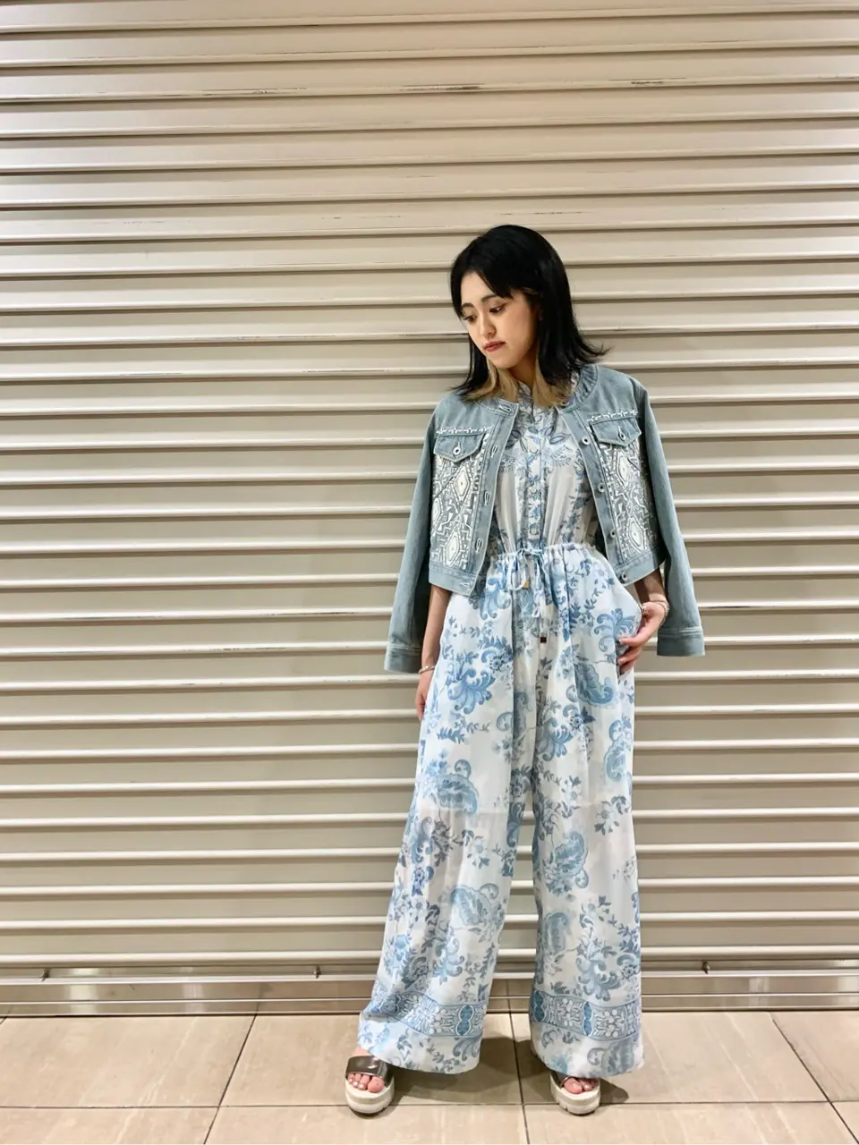 GRACE CONTINENTAL yoshi コーディネート画像