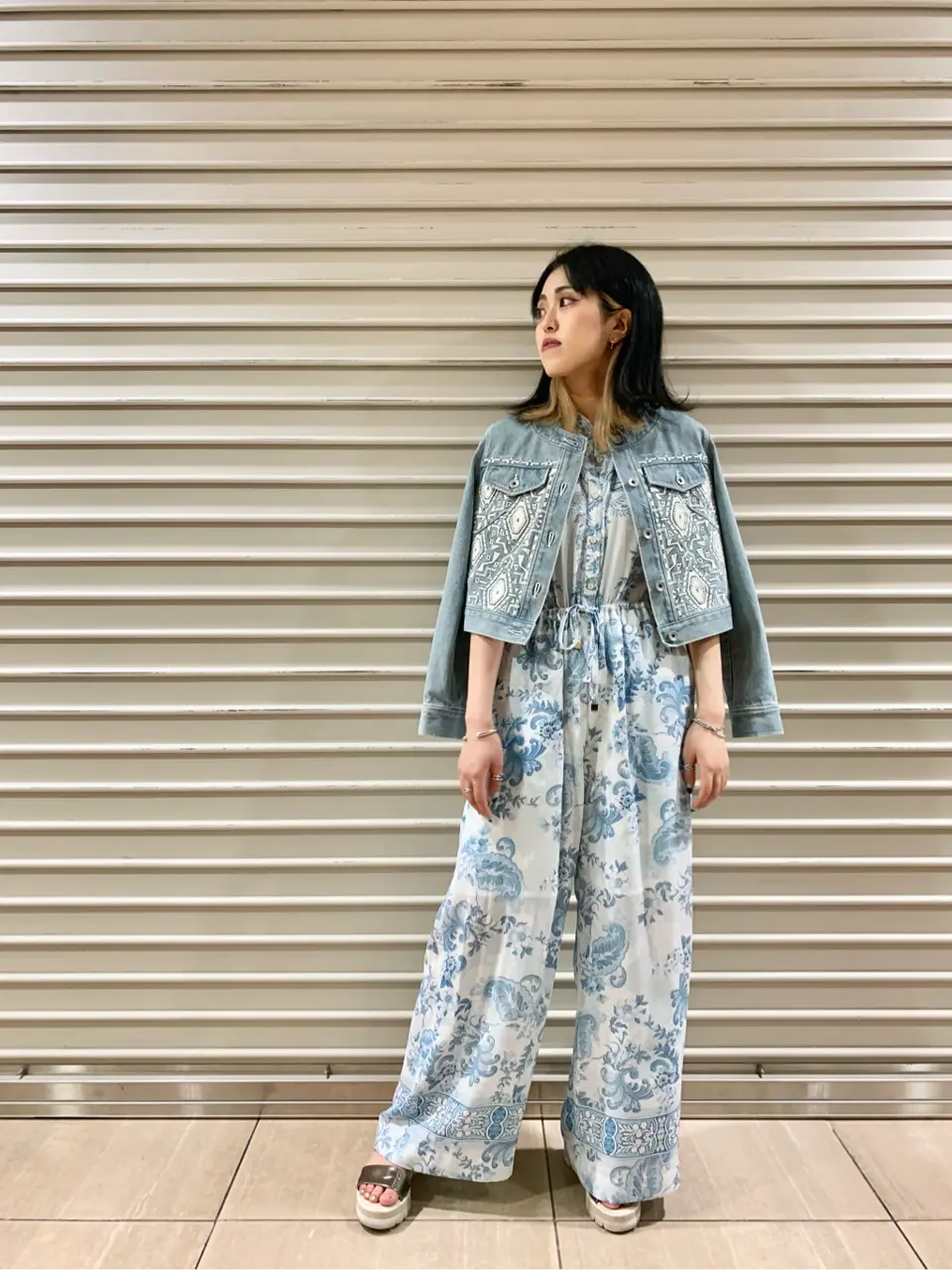 GRACE CONTINENTAL yoshi コーディネート画像