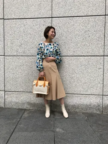 GRACE CONTINENTAL 亀田 未希 コーディネート画像