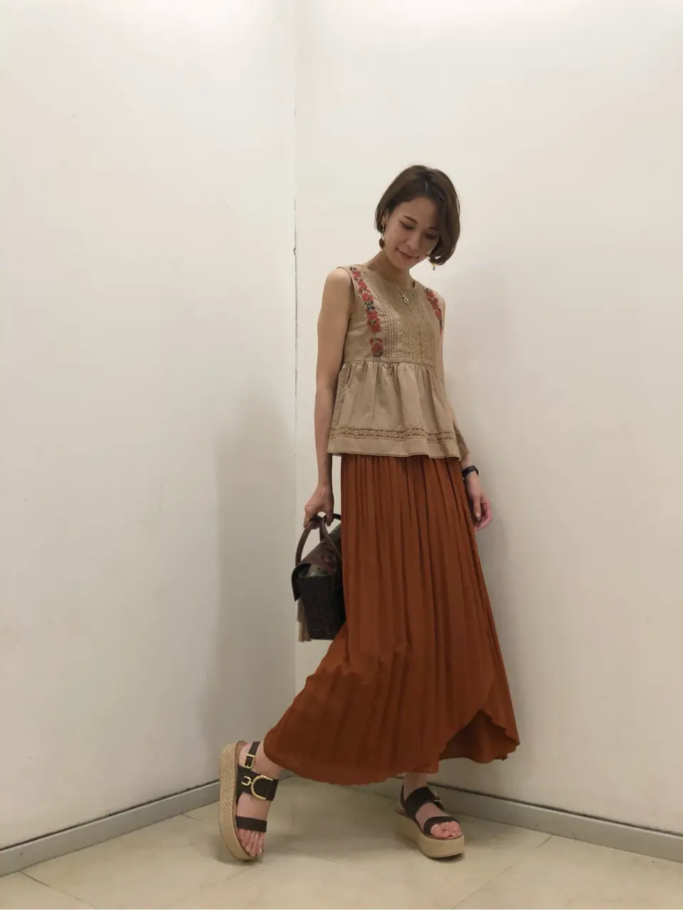 GRACE CONTINENTAL 亀田 未希 コーディネート画像