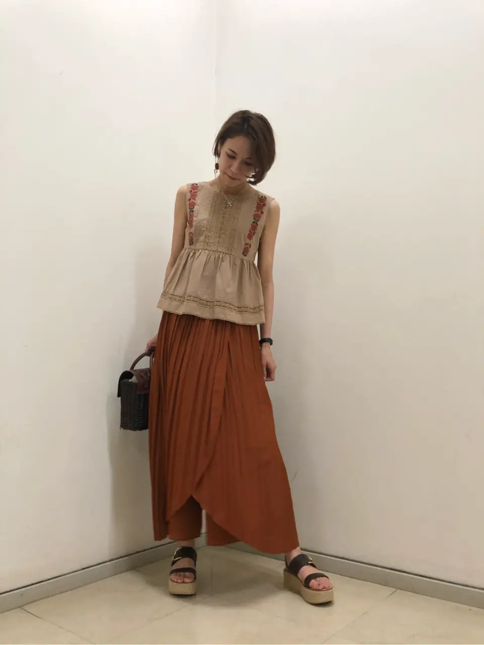 GRACE CONTINENTAL 亀田 未希 コーディネート画像