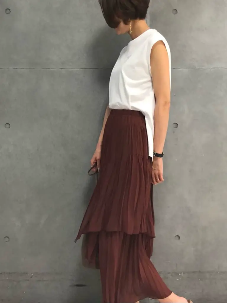 GRACE CONTINENTAL 亀田 未希 コーディネート画像