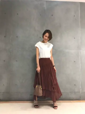 GRACE CONTINENTAL 亀田 未希 コーディネート画像