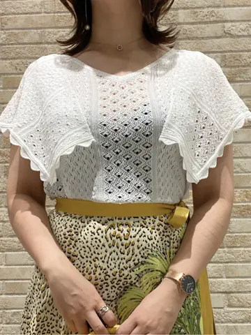 GRACE CONTINENTAL MOMOKO コーディネート画像