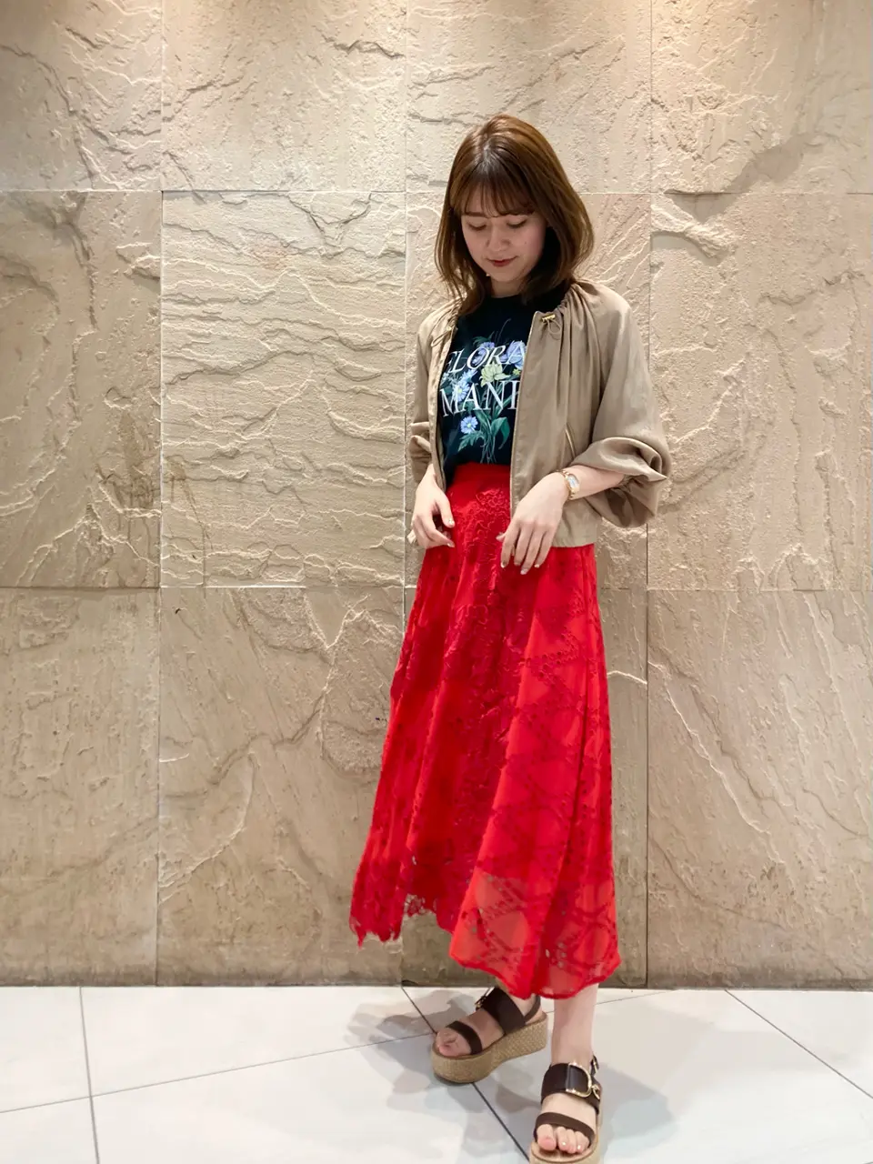 GRACE CONTINENTAL ebata. コーディネート画像