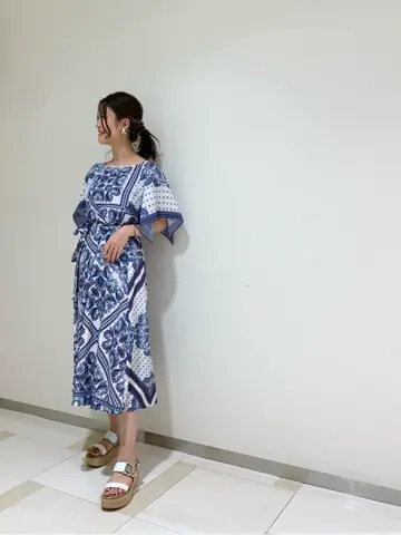 GRACE CONTINENTAL A.Kameyama コーディネート画像