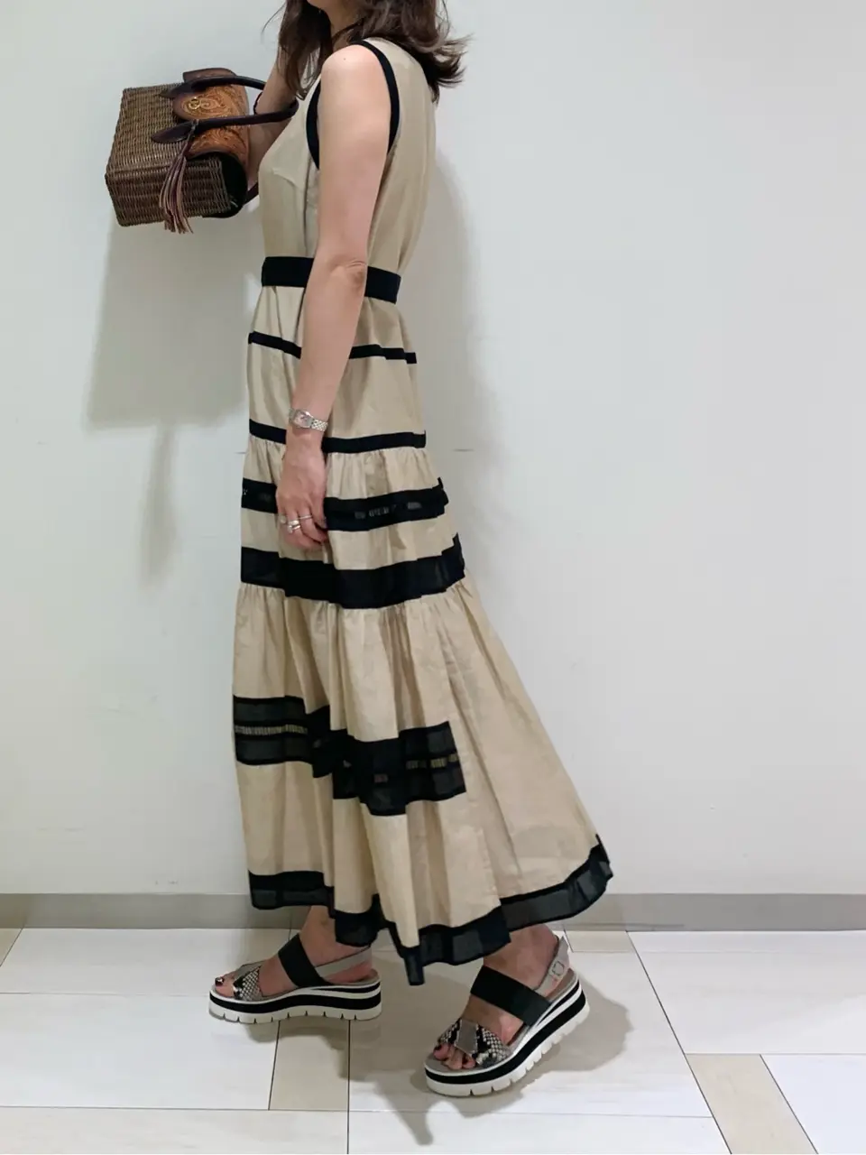 GRACE CONTINENTAL A.Kameyama コーディネート画像