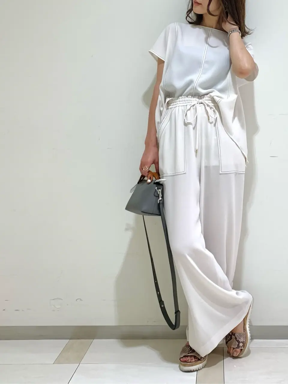 GRACE CONTINENTAL A.Kameyama コーディネート画像