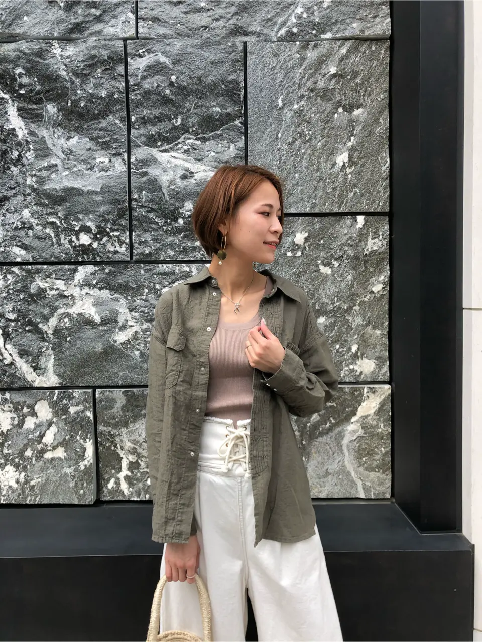 GRACE CONTINENTAL 亀田 未希 コーディネート画像