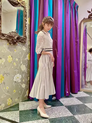 GRACE CONTINENTAL MORITA AI コーディネート画像