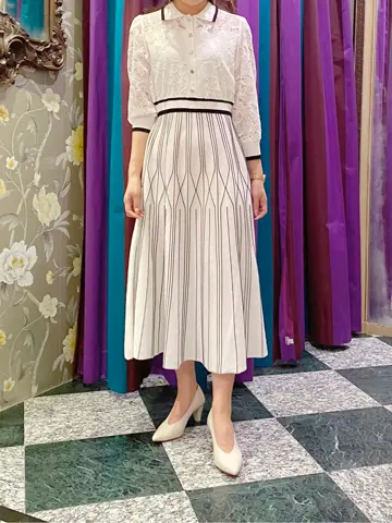 GRACE CONTINENTAL MORITA AI コーディネート画像