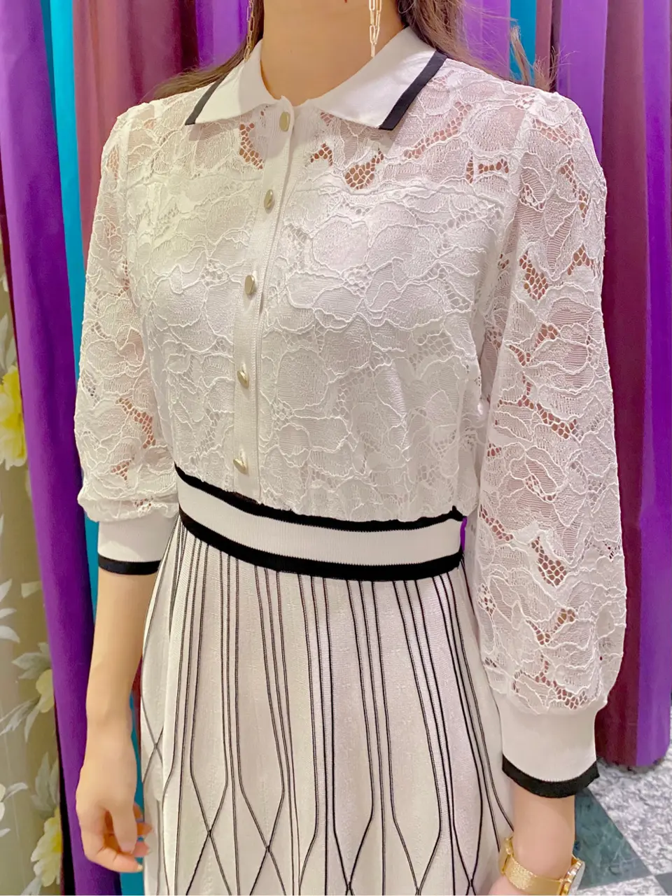 GRACE CONTINENTAL MORITA AI コーディネート画像