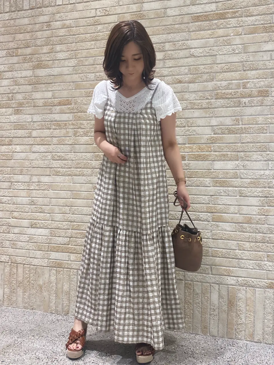 GRACE CONTINENTAL MOMOKO コーディネート画像