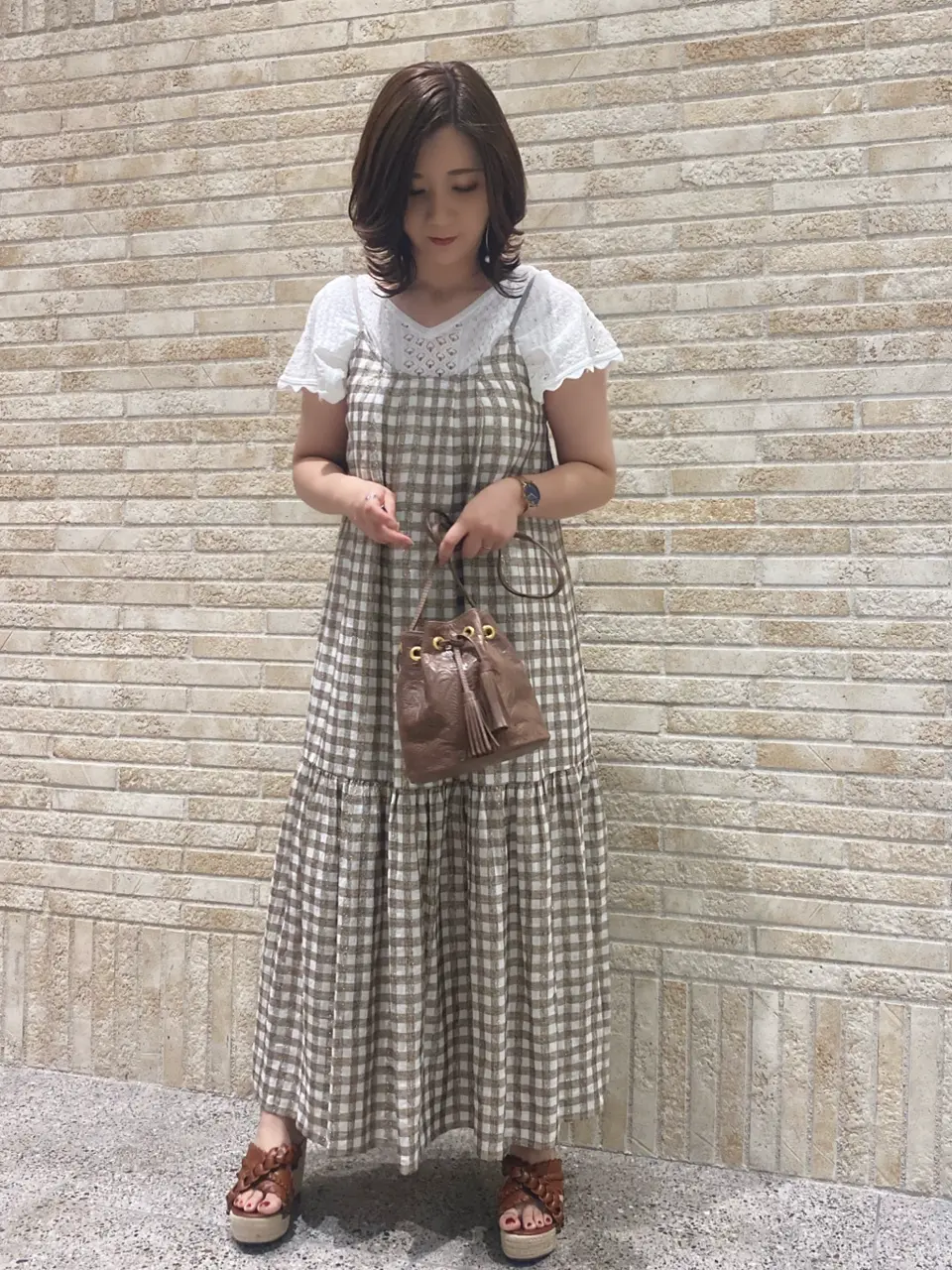 GRACE CONTINENTAL MOMOKO コーディネート画像