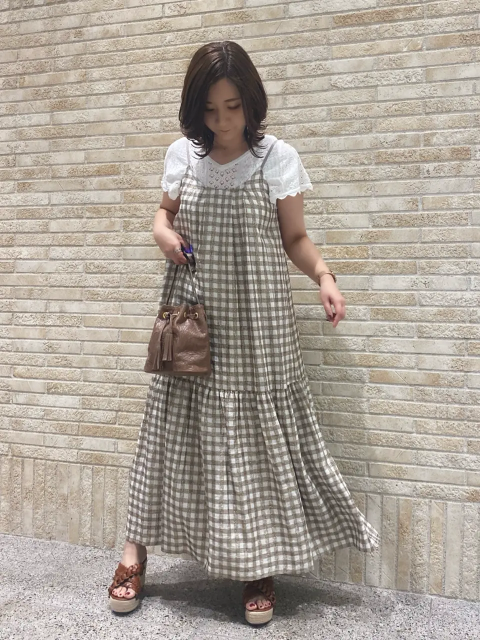 GRACE CONTINENTAL MOMOKO コーディネート画像