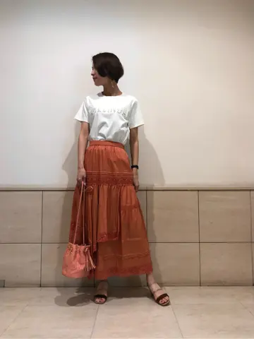 GRACE CONTINENTAL 亀田 未希 コーディネート画像