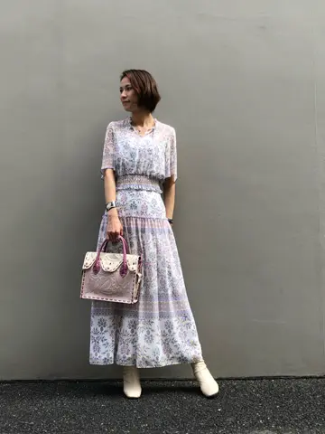 GRACE CONTINENTAL 亀田 未希 コーディネート画像