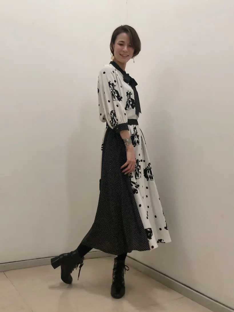 GRACE CONTINENTAL 亀田 未希 コーディネート画像