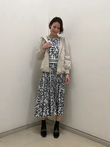 GRACE CONTINENTAL 亀田 未希 コーディネート画像