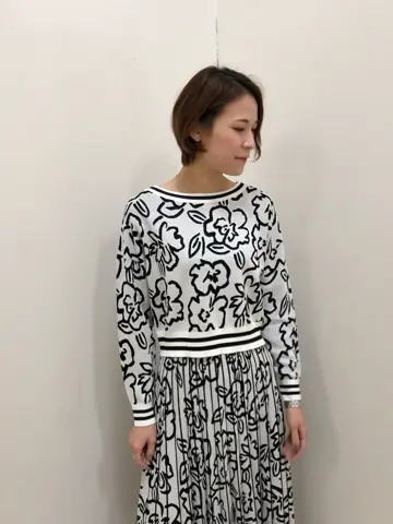 GRACE CONTINENTAL 亀田 未希 コーディネート画像