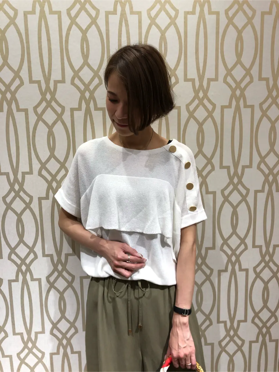 GRACE CONTINENTAL 亀田 未希 コーディネート画像