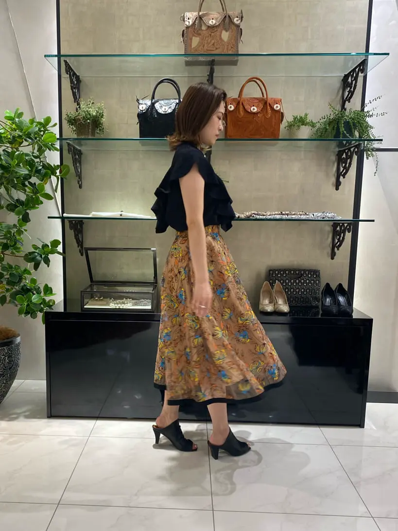 GRACE CONTINENTAL miyata コーディネート画像