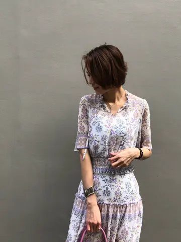 GRACE CONTINENTAL 亀田 未希 コーディネート画像