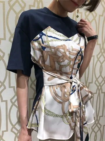 GRACE CONTINENTAL 亀田 未希 コーディネート画像