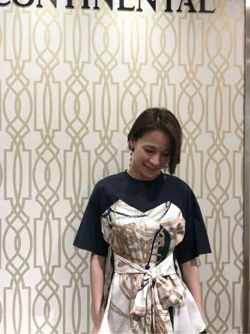 GRACE CONTINENTAL 亀田 未希 コーディネート画像