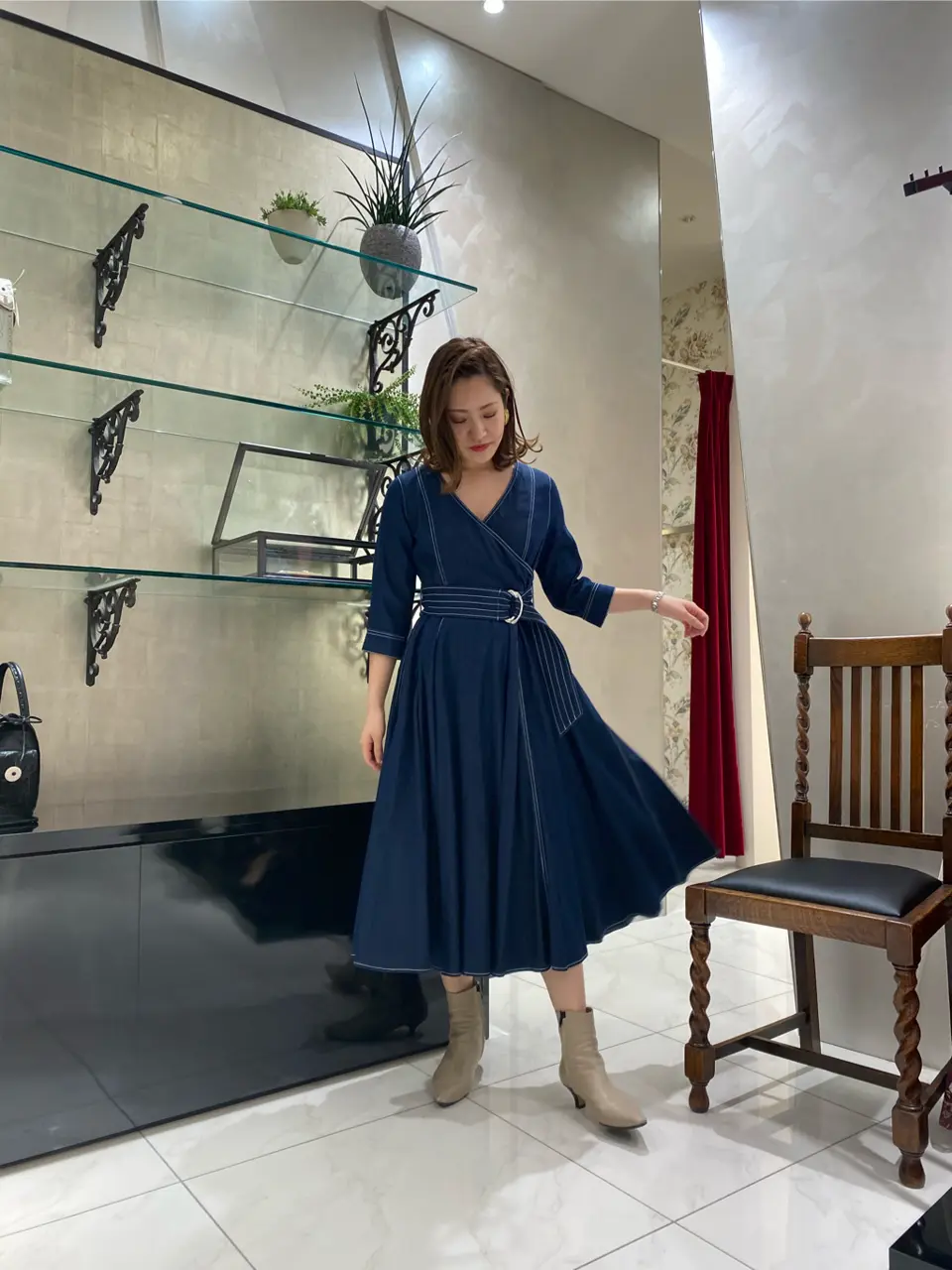 GRACE CONTINENTAL miyata コーディネート画像