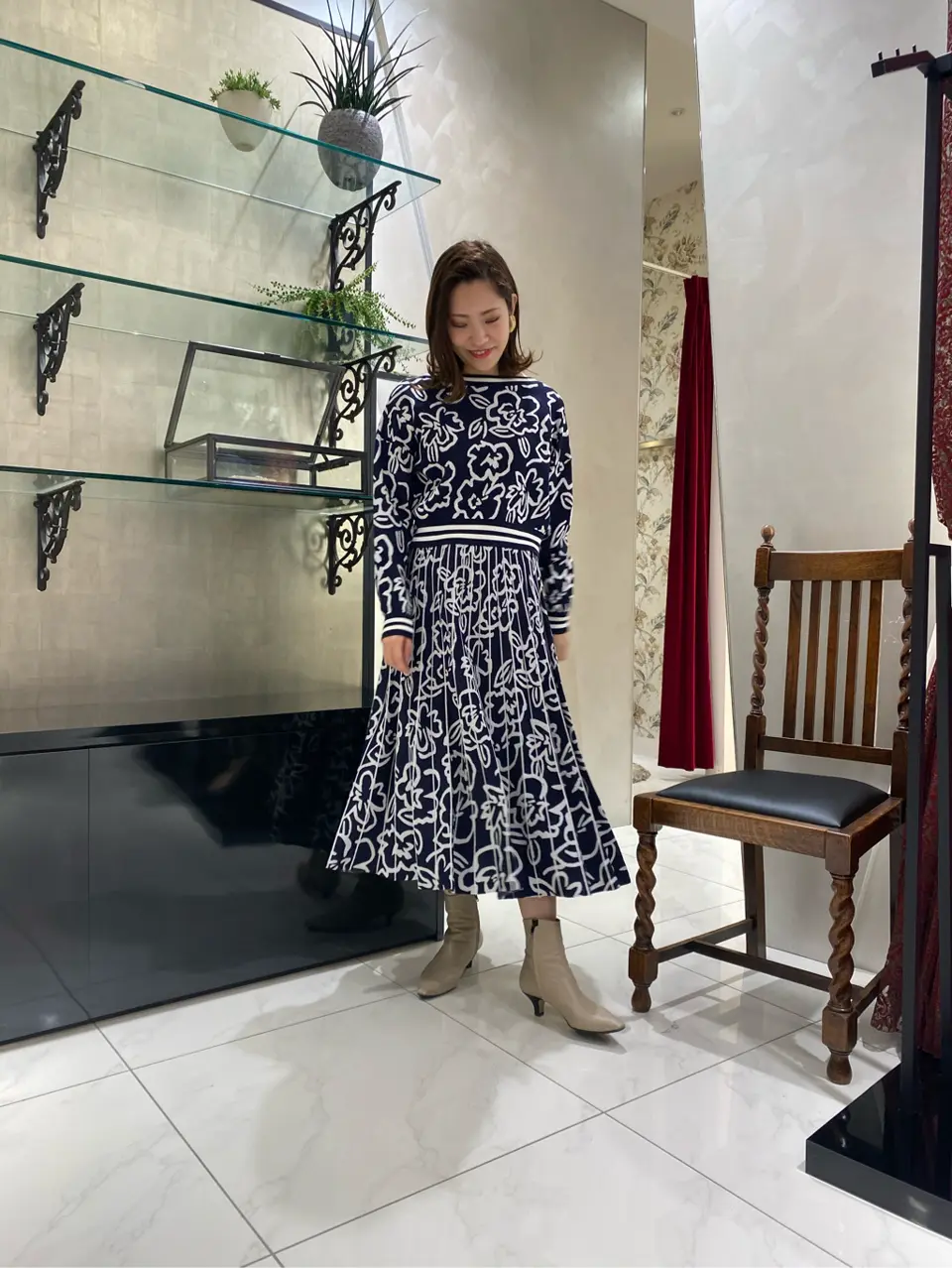 GRACE CONTINENTAL miyata コーディネート画像