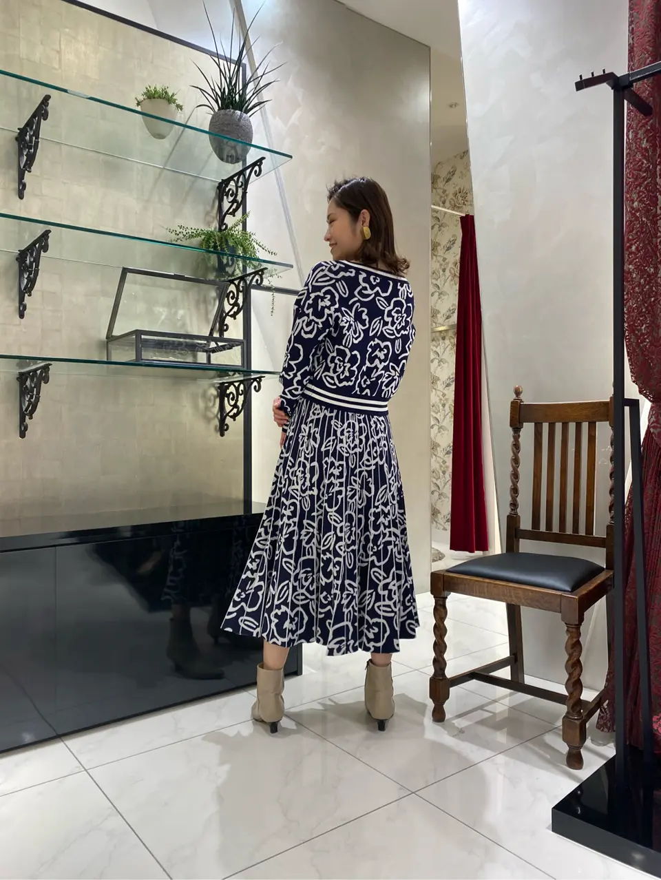 GRACE CONTINENTAL miyata コーディネート画像