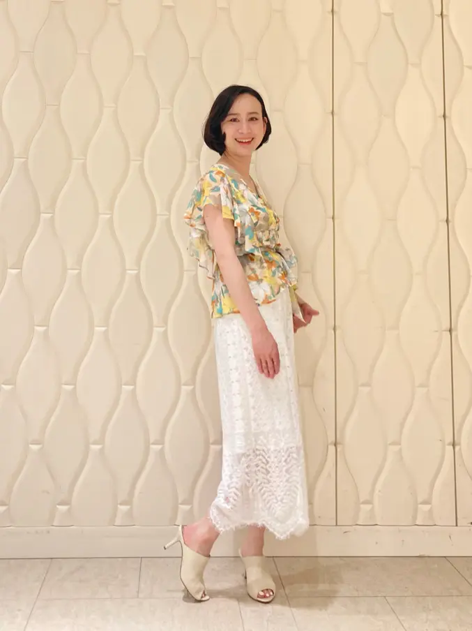 GRACE CONTINENTAL okunaka_desu コーディネート画像