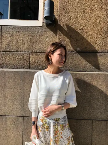 GRACE CONTINENTAL 亀田 未希 コーディネート画像