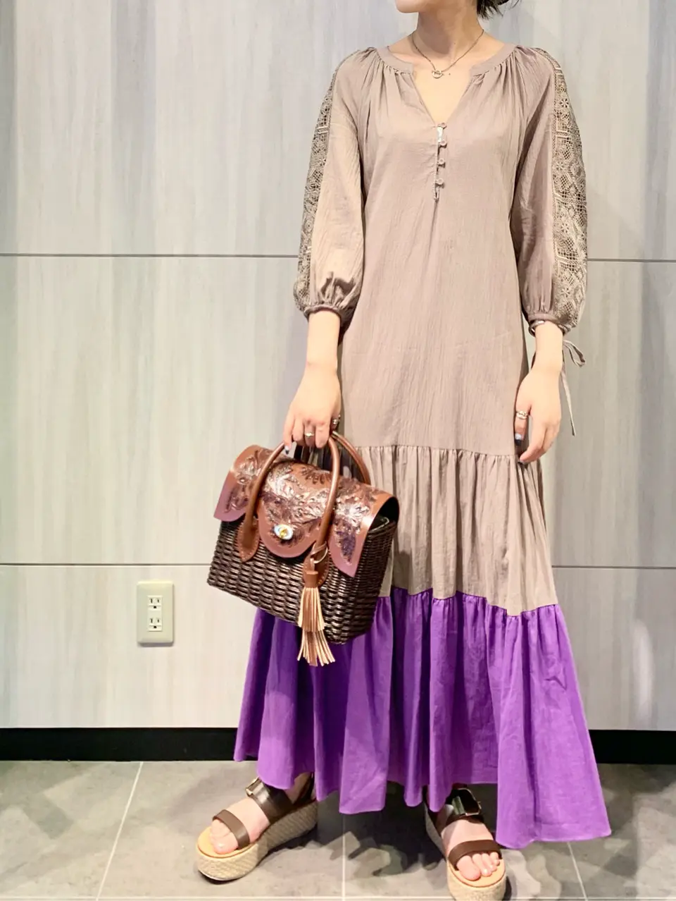 GRACE CONTINENTAL yoshi コーディネート画像