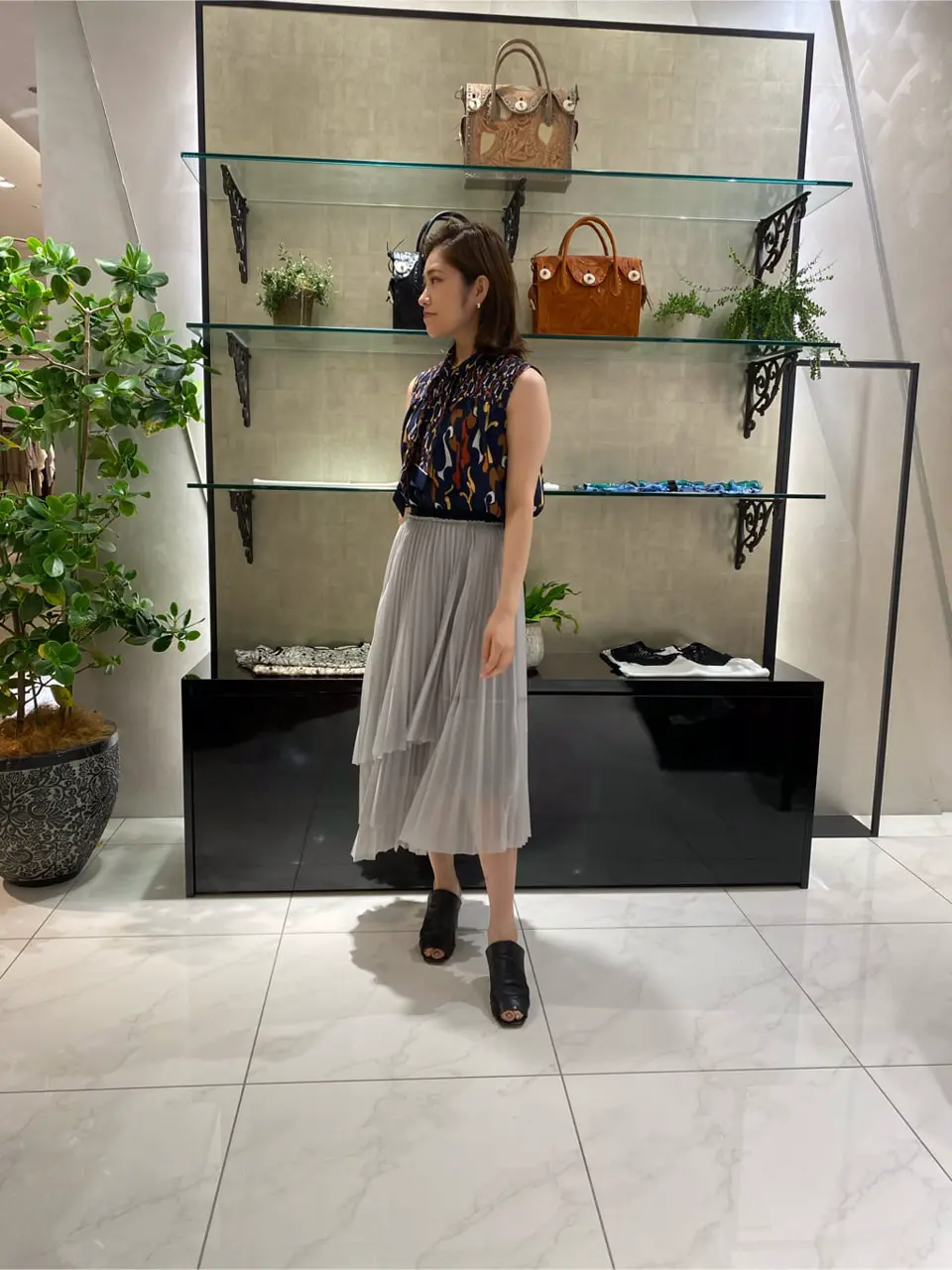 GRACE CONTINENTAL miyata コーディネート画像