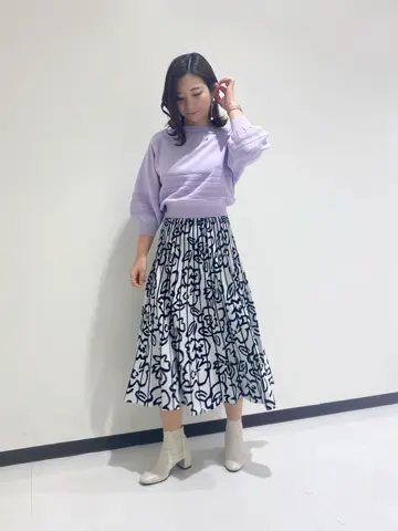 GRACE CONTINENTAL MOMOKO コーディネート画像