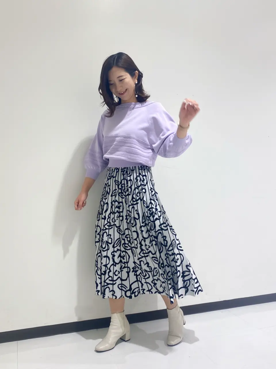 GRACE CONTINENTAL MOMOKO コーディネート画像