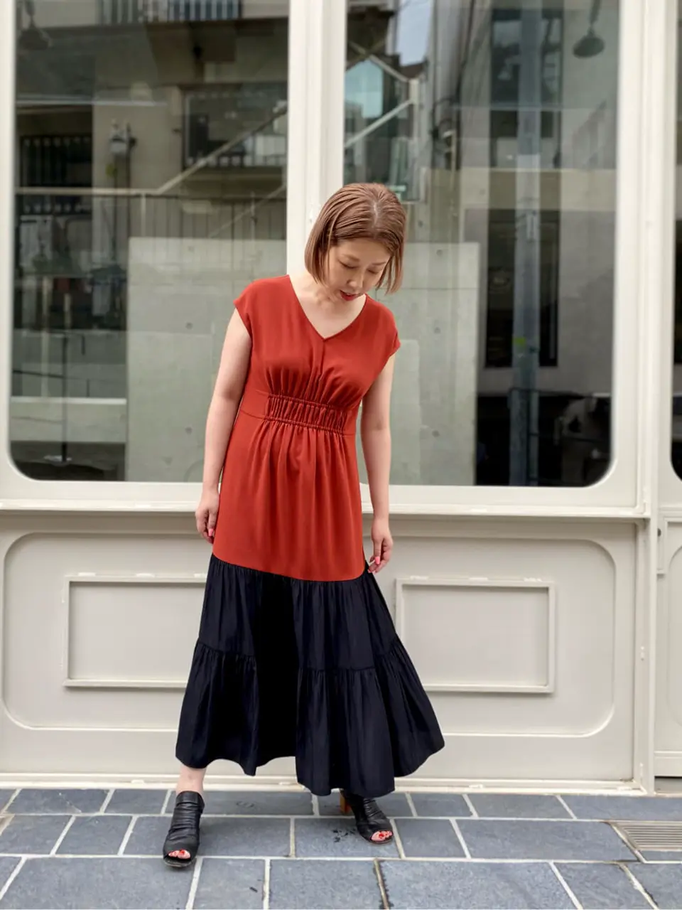 GRACE CONTINENTAL mai sakamoto コーディネート画像