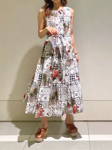 GRACE CONTINENTAL MORITA AI コーディネート画像