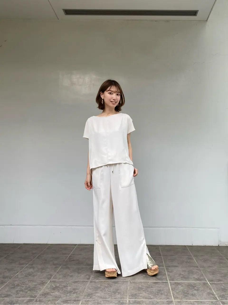 GRACE CONTINENTAL 青木育日 コーディネート画像